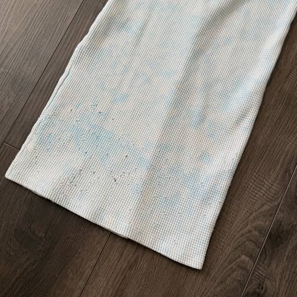 Cotton Citizen Distressed Thermal Style Dress. - Picture 8 of 12